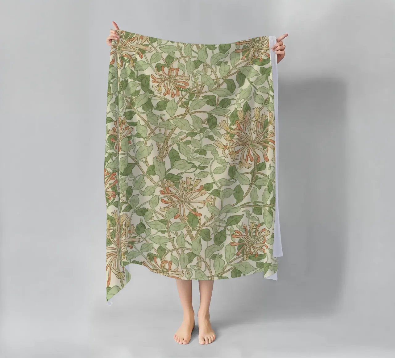 William Morris floreale telo mare da William Store