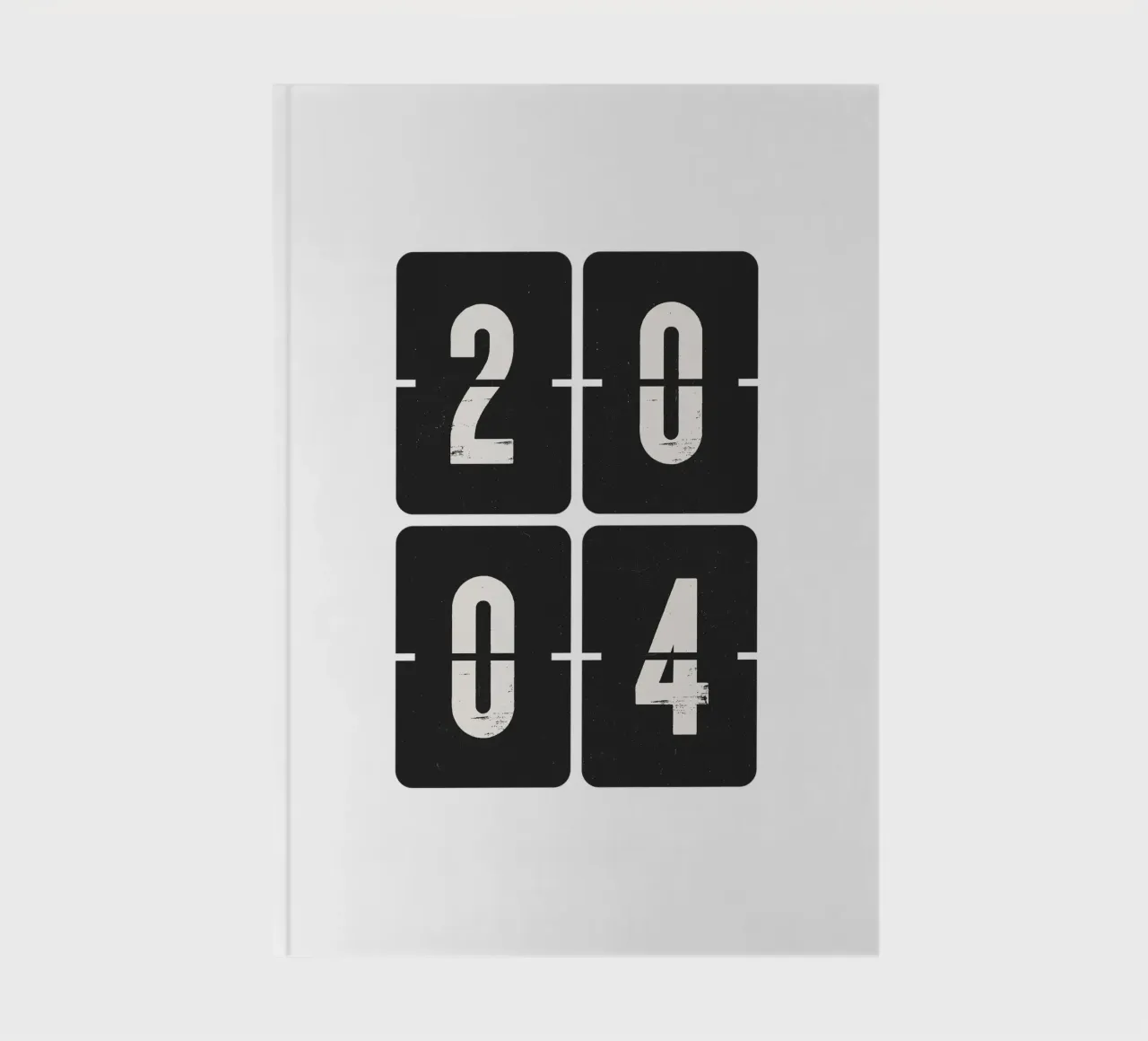 2004 Year notebook by Vintagrafica