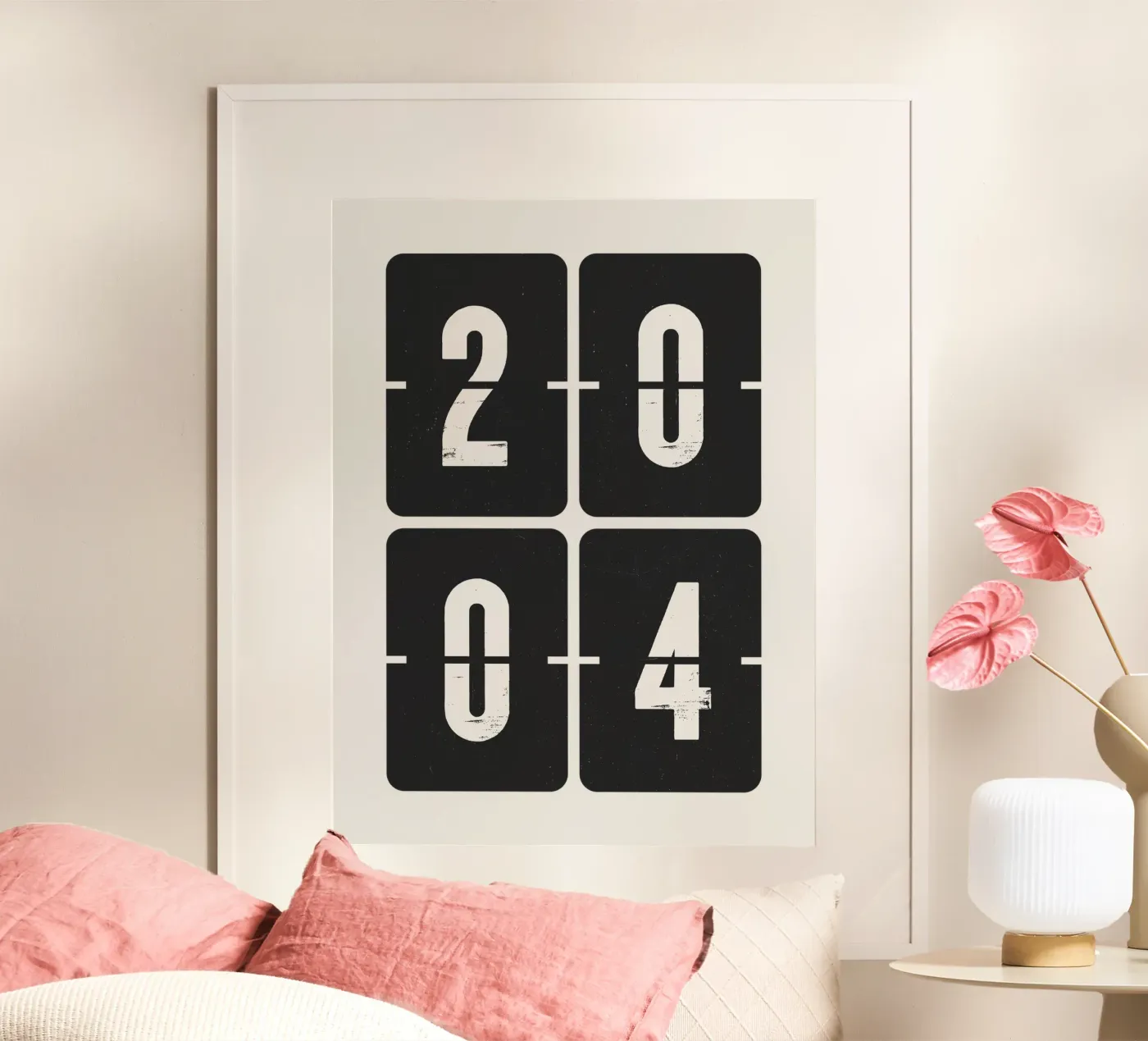 2004 Year poster by Vintagrafica