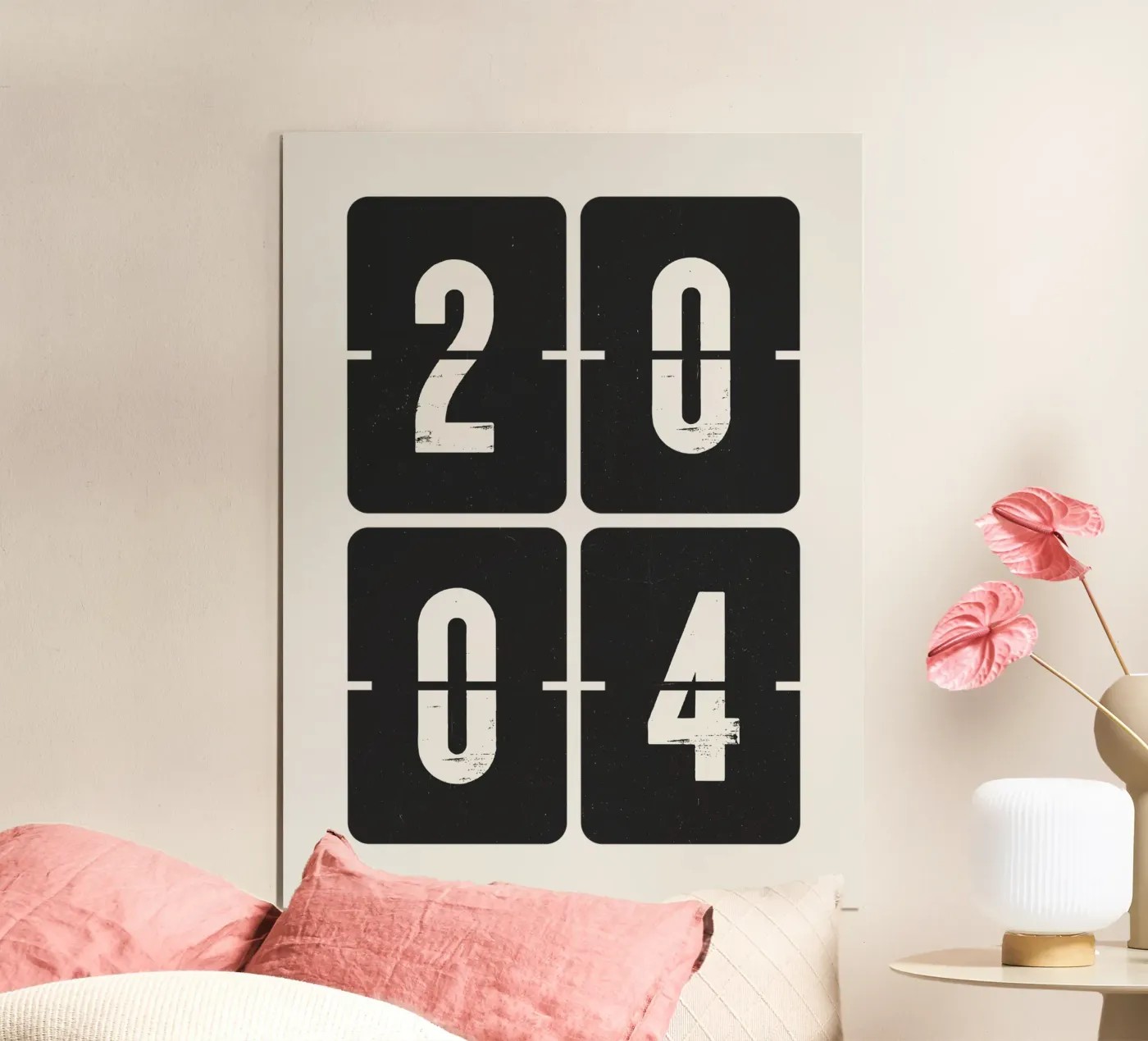 2004 Year poster by Vintagrafica