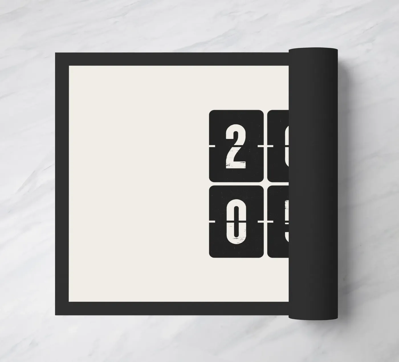 2005 Year doormat by Vintagrafica