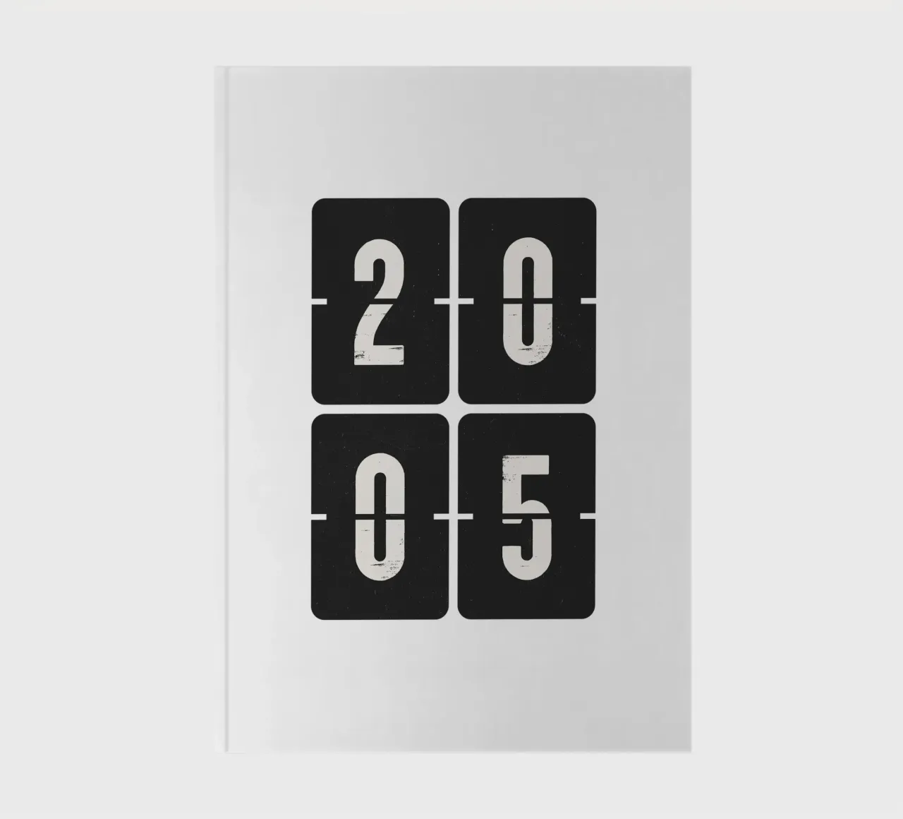 2005 Year notebook by Vintagrafica