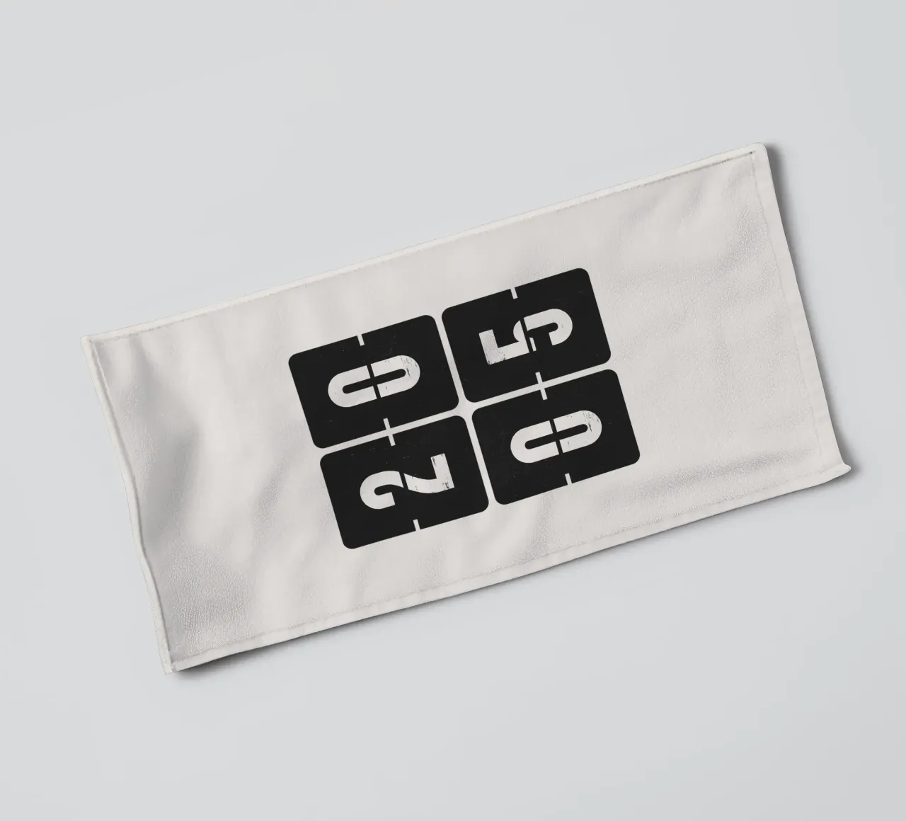 2005 Jaar badhanddoek van Vintagrafica