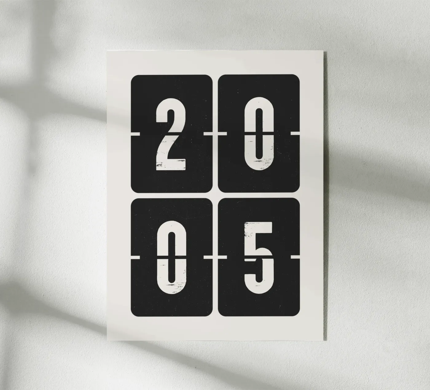 2005 Year plexiglass da Vintagrafica