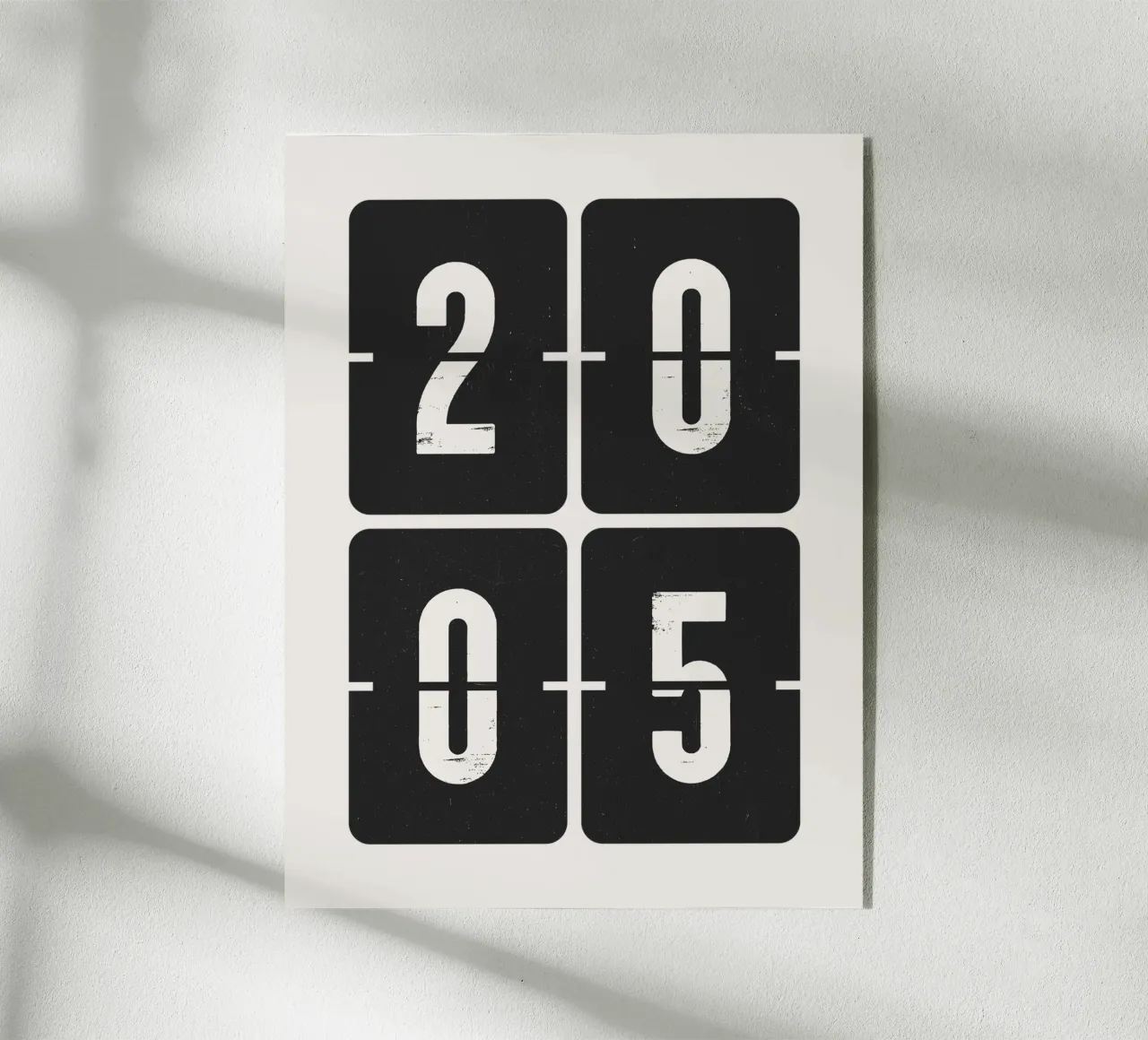 2005 Anno plexiglass da Vintagrafica