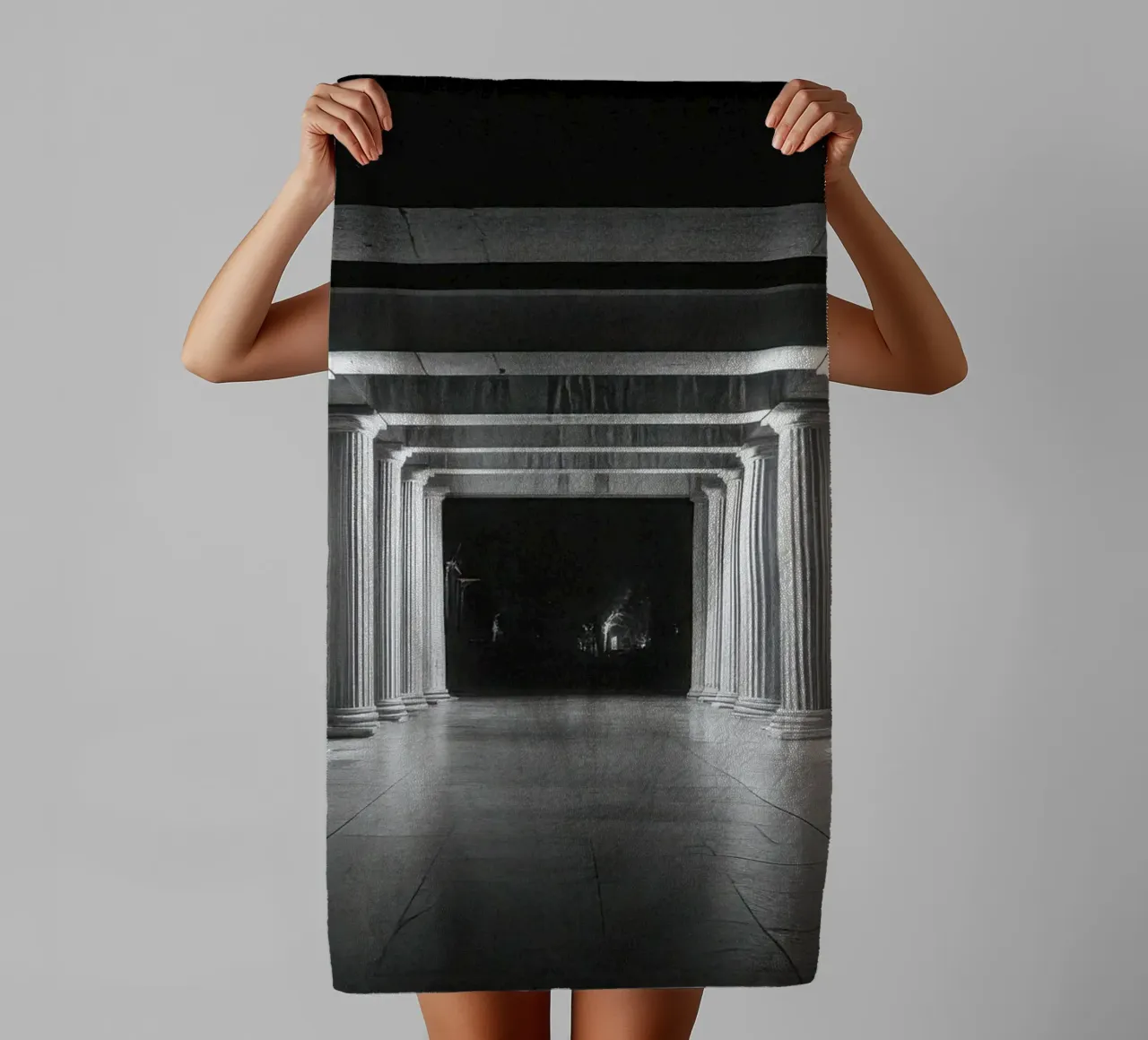 The timeless elegance of Athens towel by By Night
