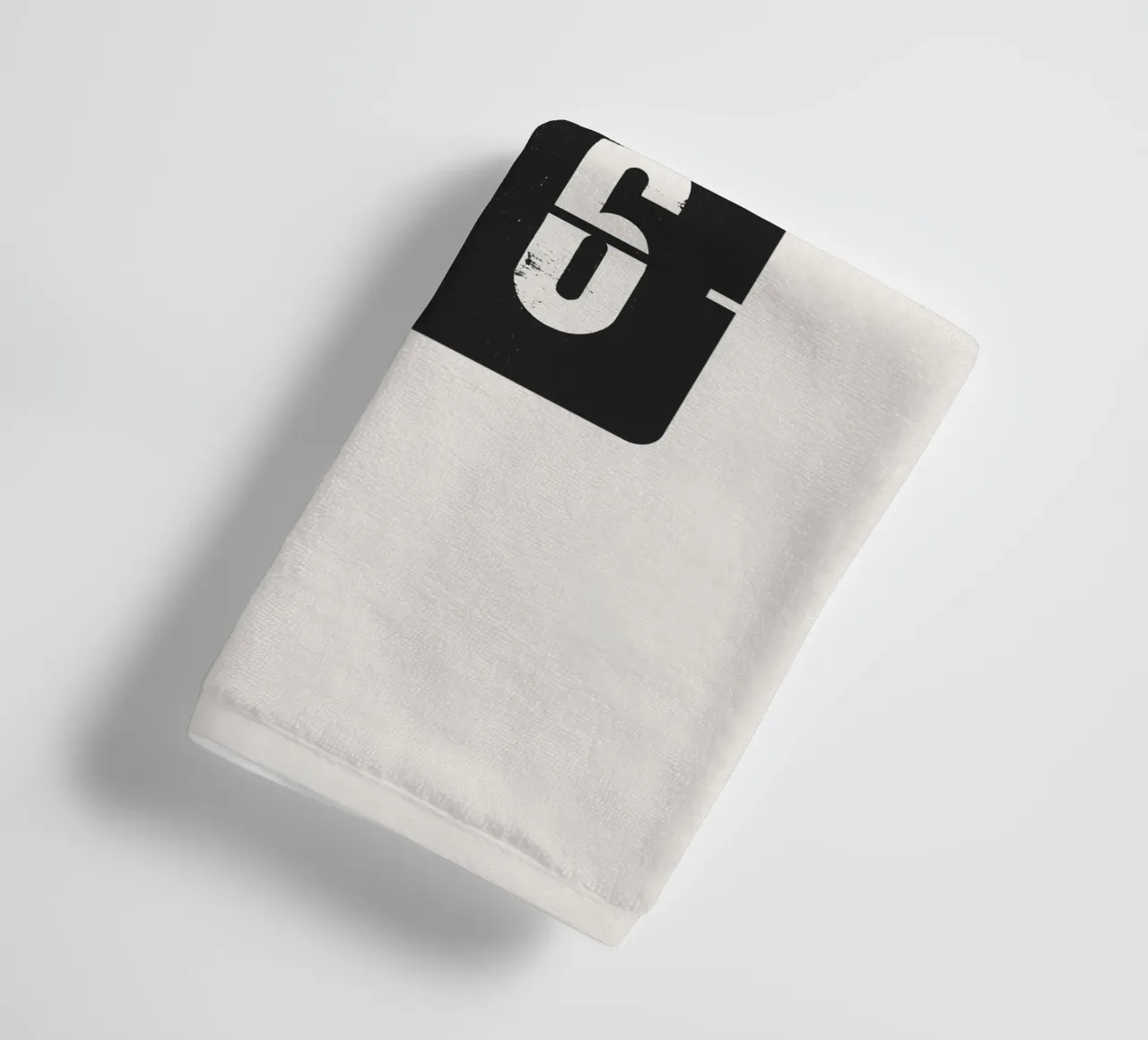 2006 Jaar badhanddoek van Vintagrafica