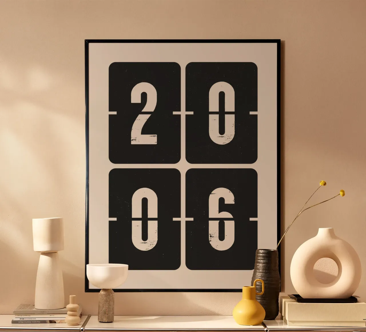 2006 Année poster de Vintagrafica