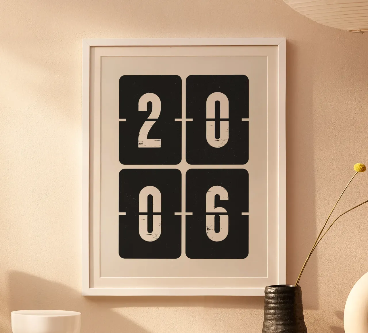 2006 Année poster de Vintagrafica