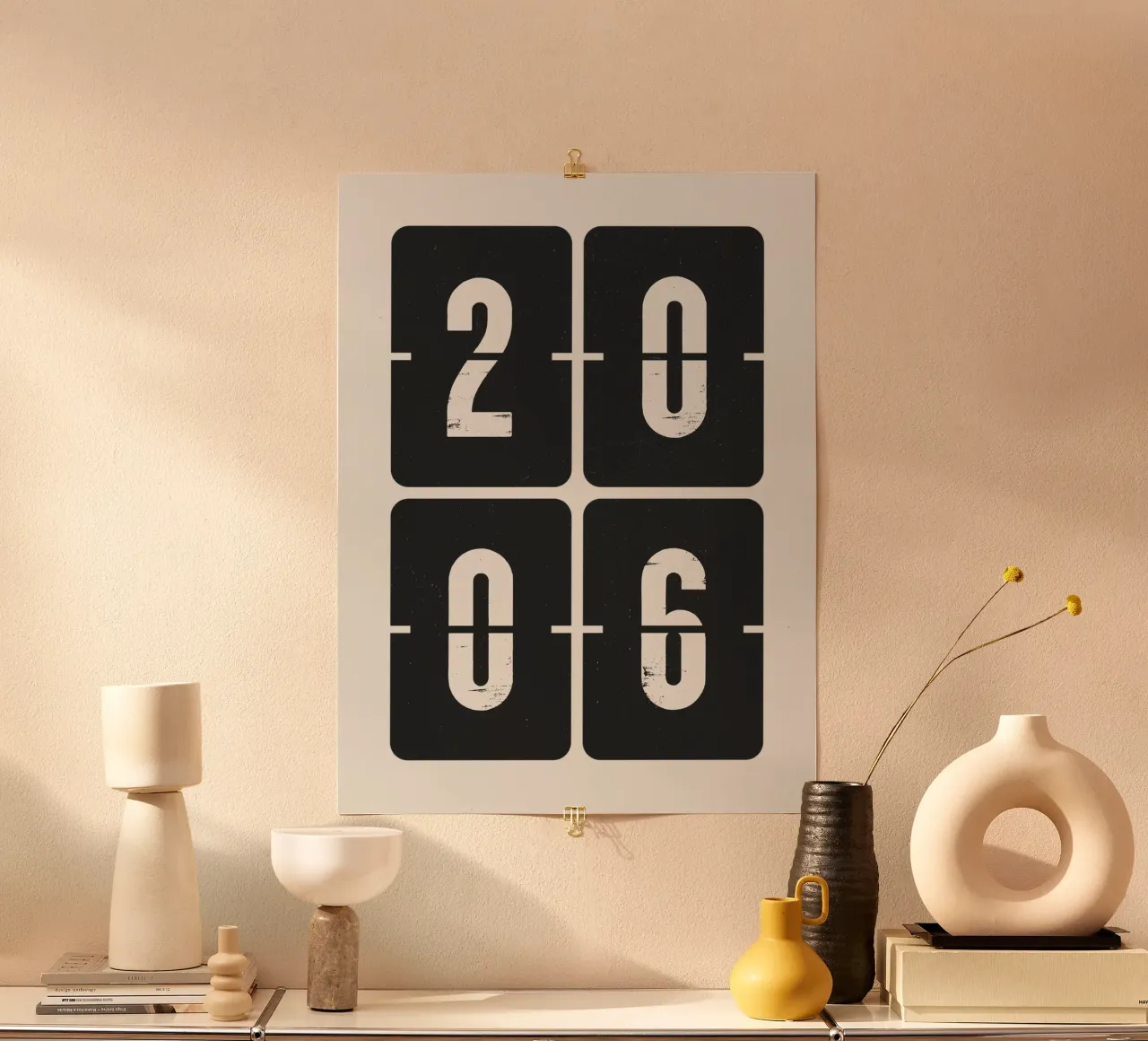 2006 Année poster de Vintagrafica