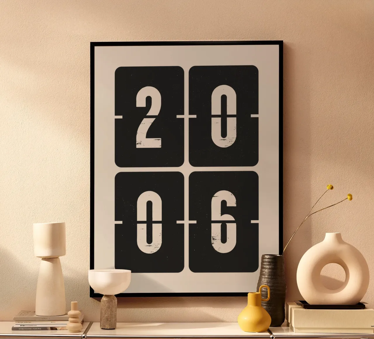 2006 Année poster de Vintagrafica