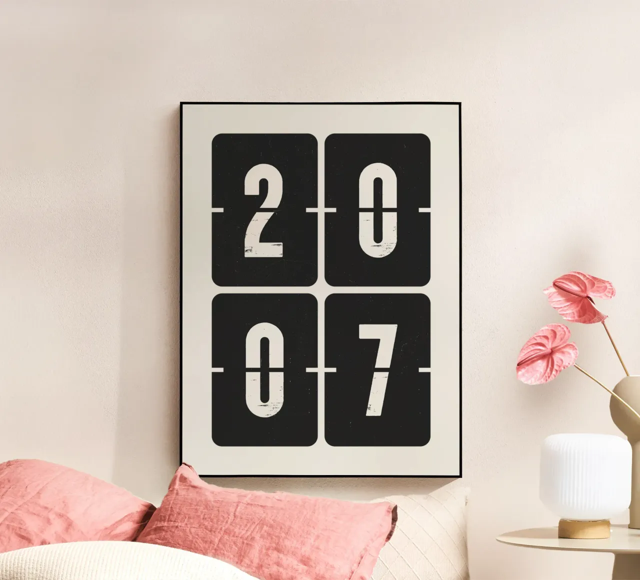 Anno 2007 plexiglass da Vintagrafica