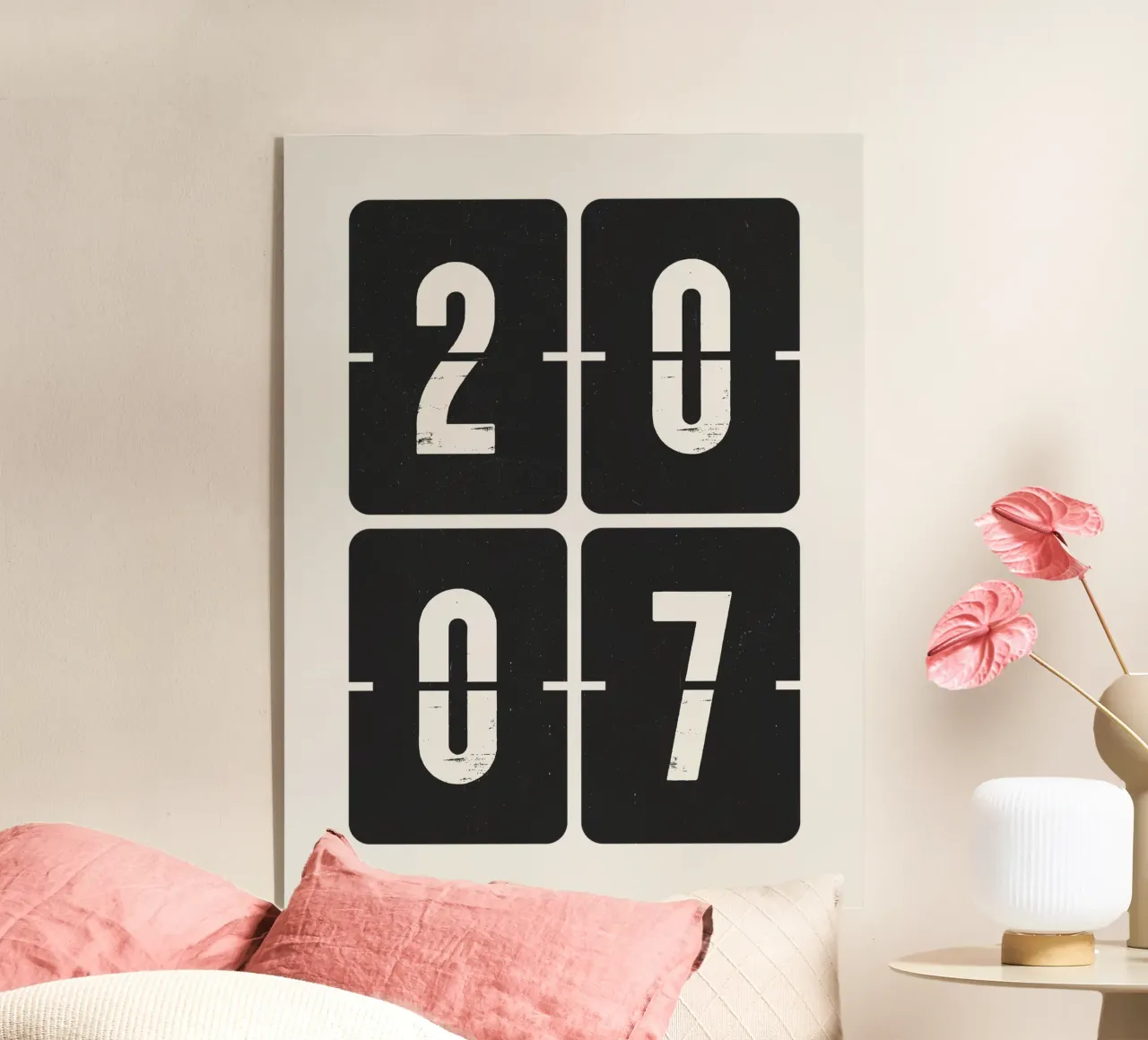 Anno 2007 plexiglass da Vintagrafica