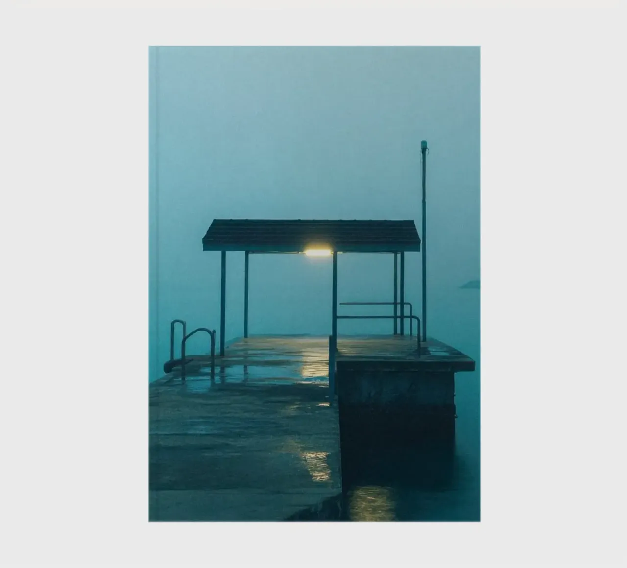 Illuminated solitude in the Bahamas notebook by By Night