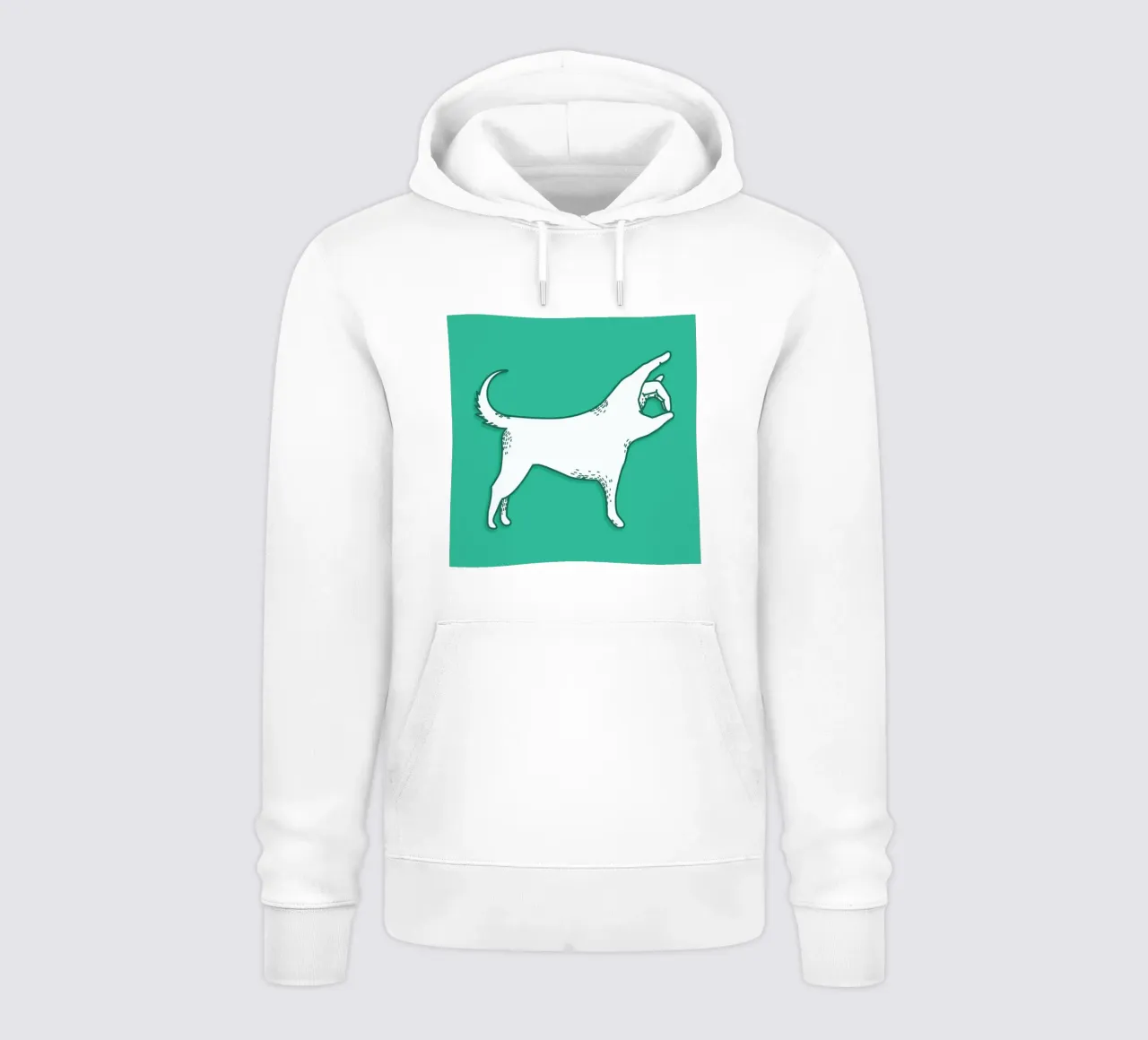 Cane felpa con cappuccio da Anna Fietta