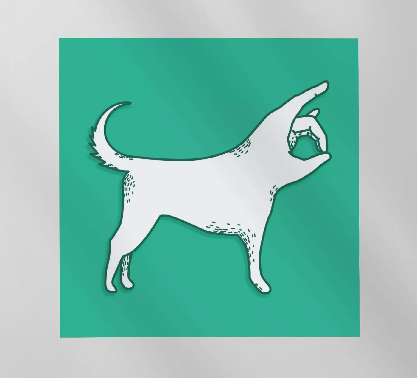 Cane pellicola backlit da Anna Fietta