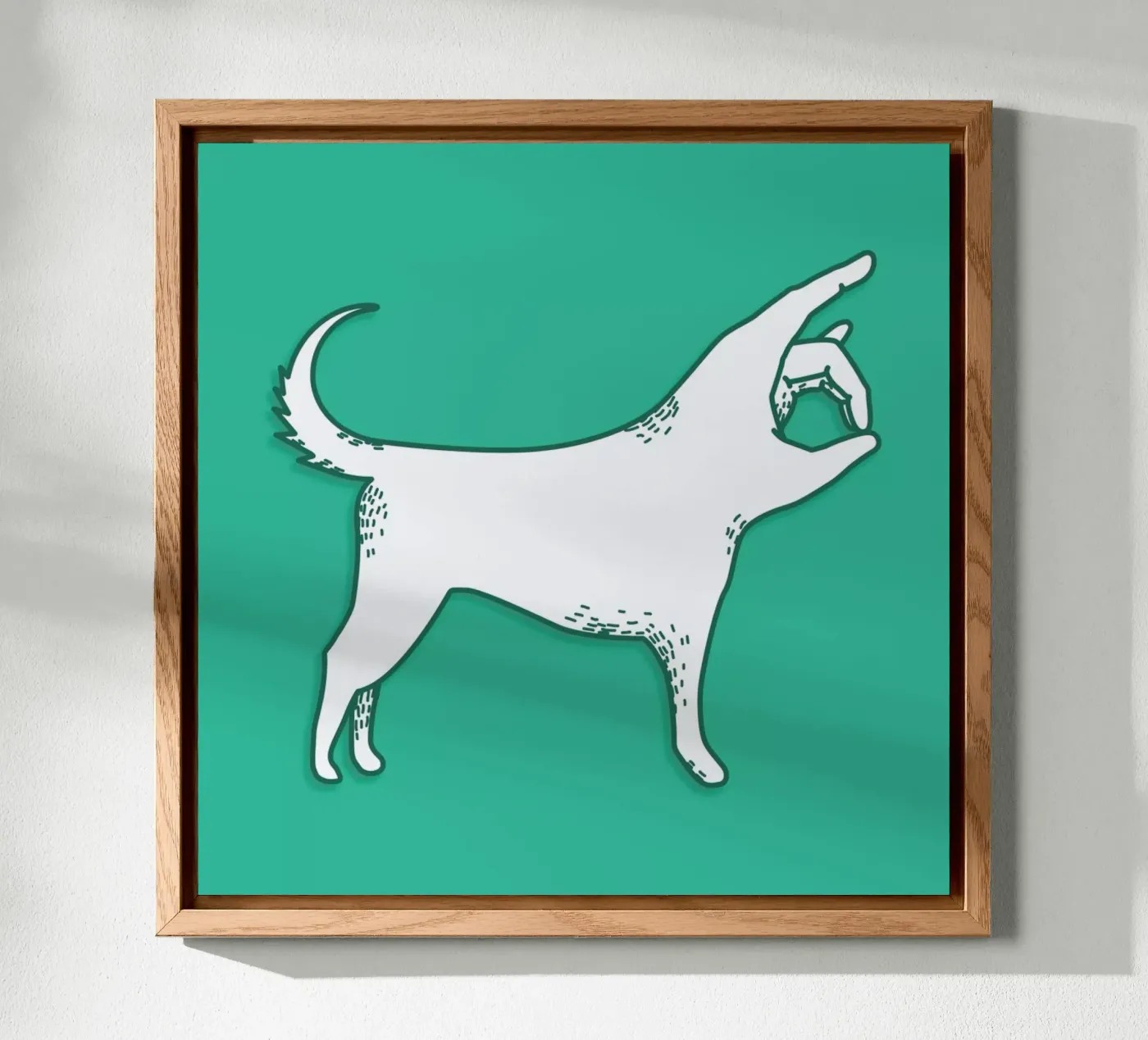 Cane pannello forex da Anna Fietta