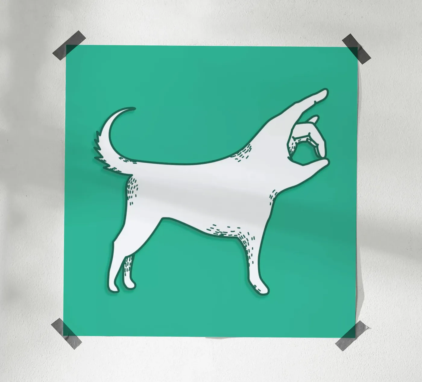 Cane poster by Anna Fietta