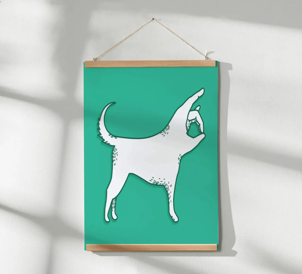 Cane poster da Anna Fietta