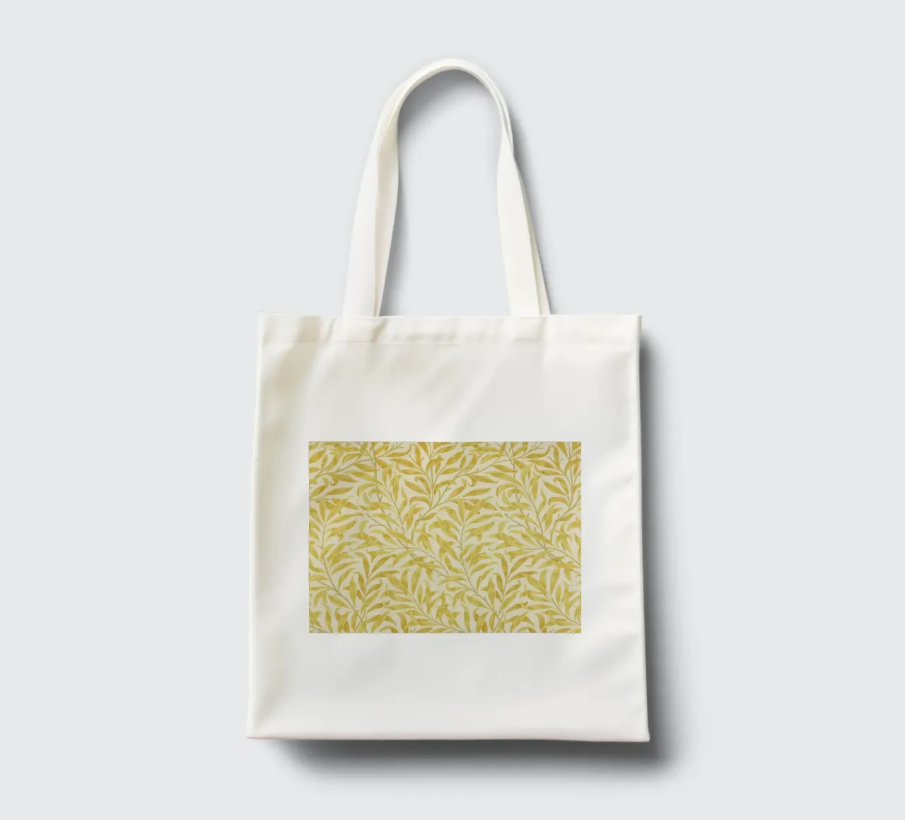 William Morris - Willow Boughs, Yellow tote bag by William Store