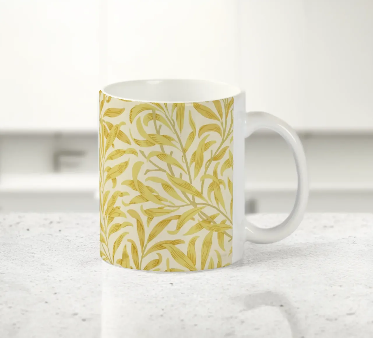 William Morris - Rami di salice, giallo tazza in ceramica da William Store