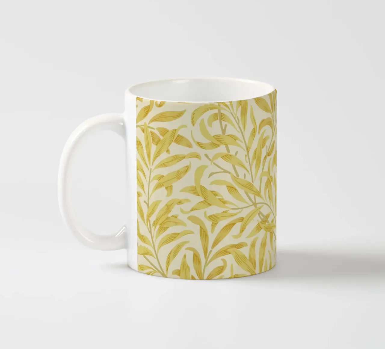 William Morris - Rami di salice, giallo tazza in ceramica da William Store