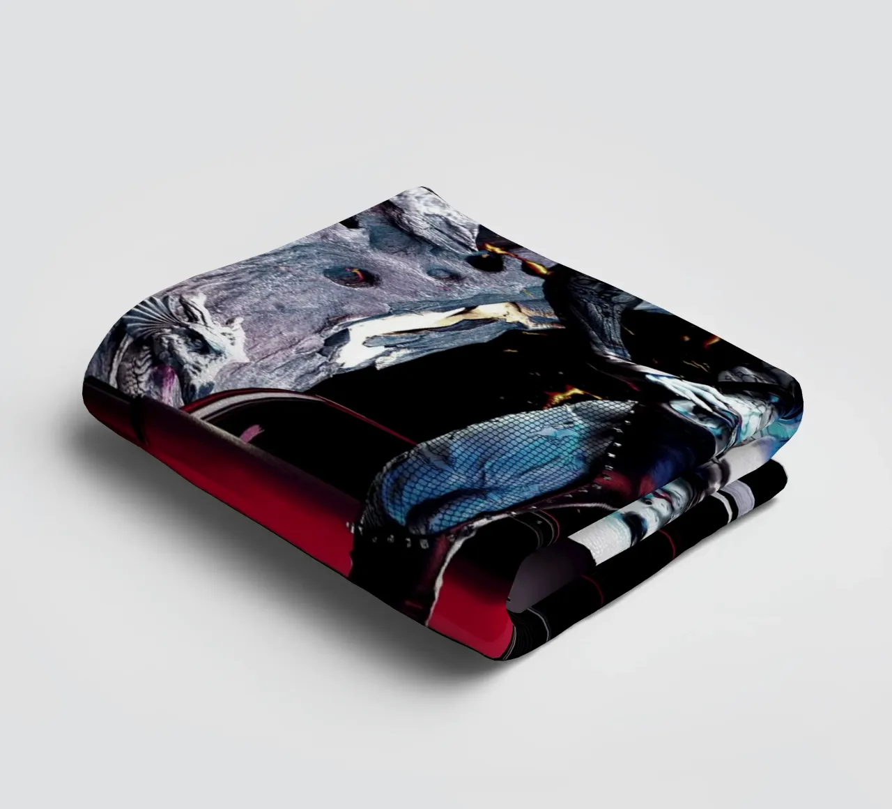 Demi-Mort - Cyber Warrior towel by the-witcher