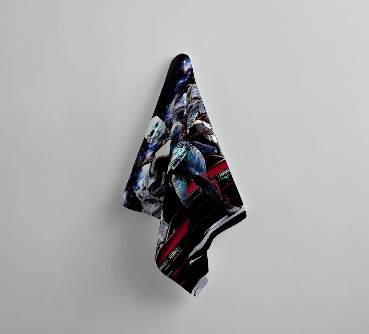 Demi-Mort - Cyber Warrior towel by the-witcher