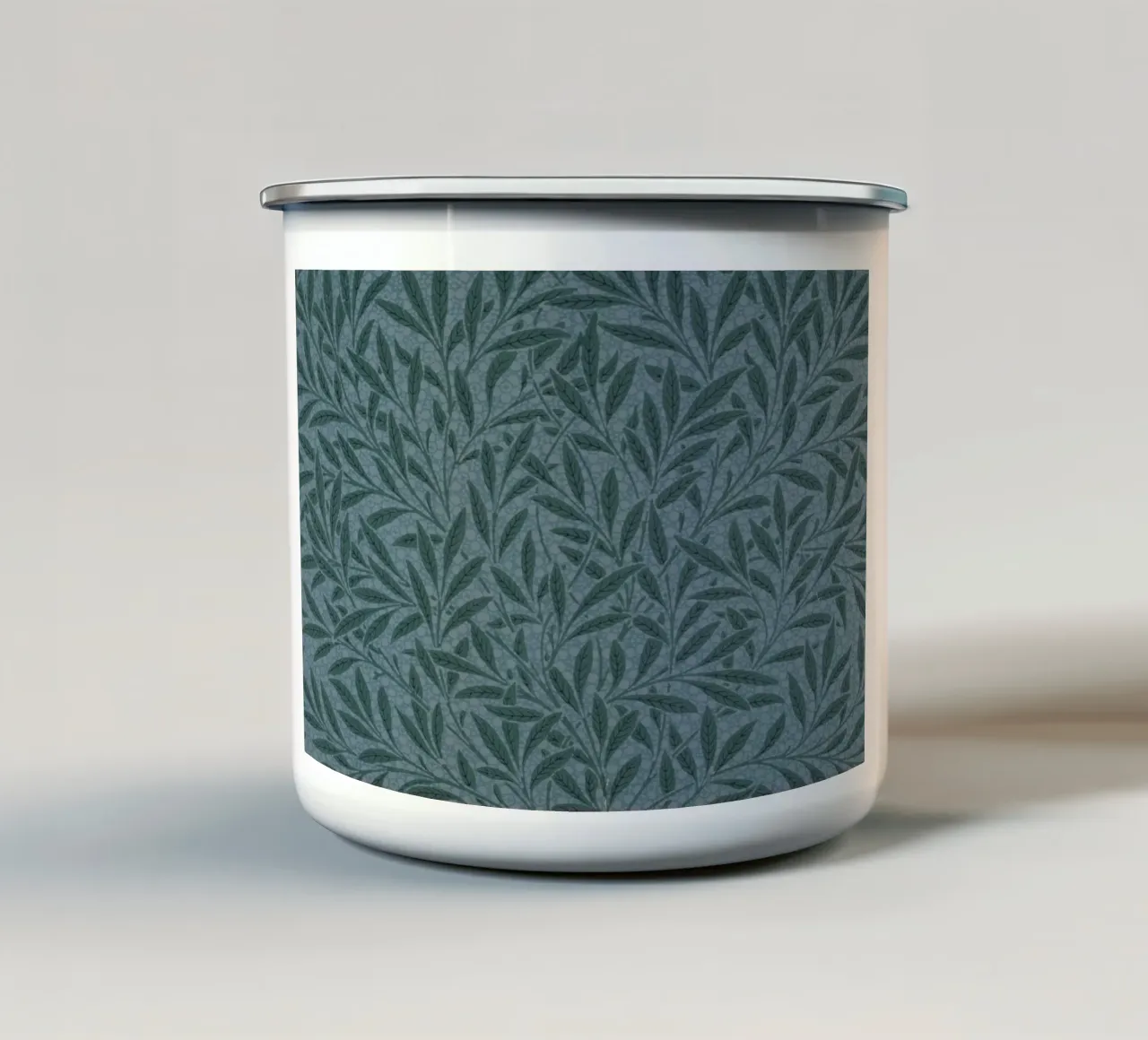 Morris - Rami di salice , blu tazza in smalto da William Store