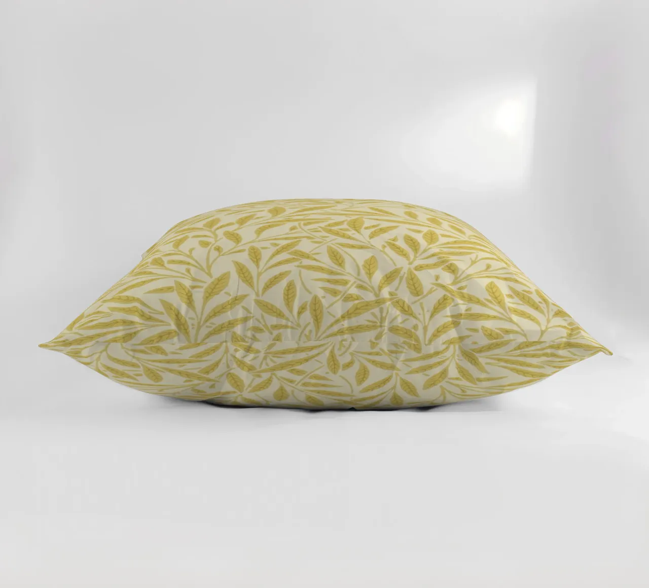 Morris - Rami di salice, giallo cuscino da William Store