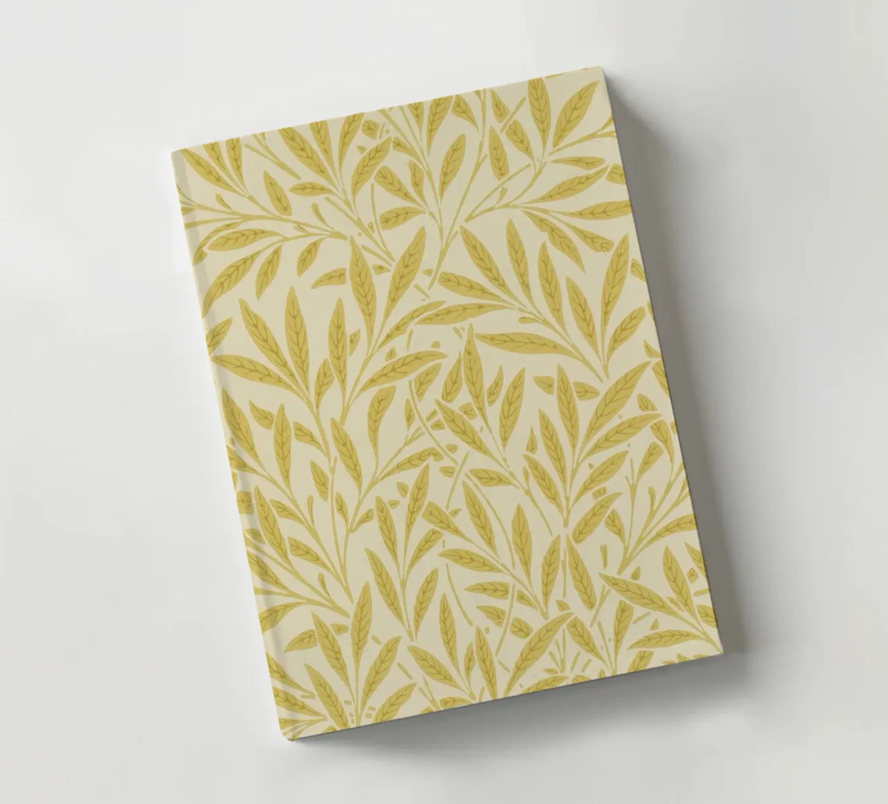 Morris - Branches de saule, jaune carnet de notes de William Store