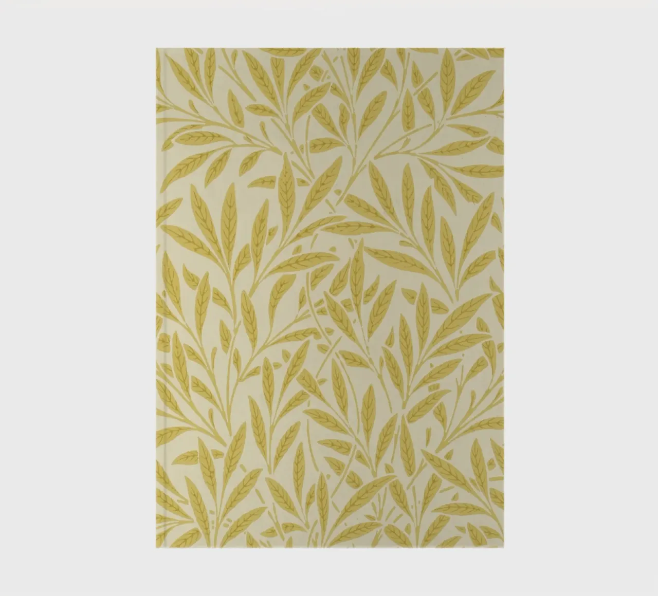 Morris - Branches de saule, jaune carnet de notes de William Store