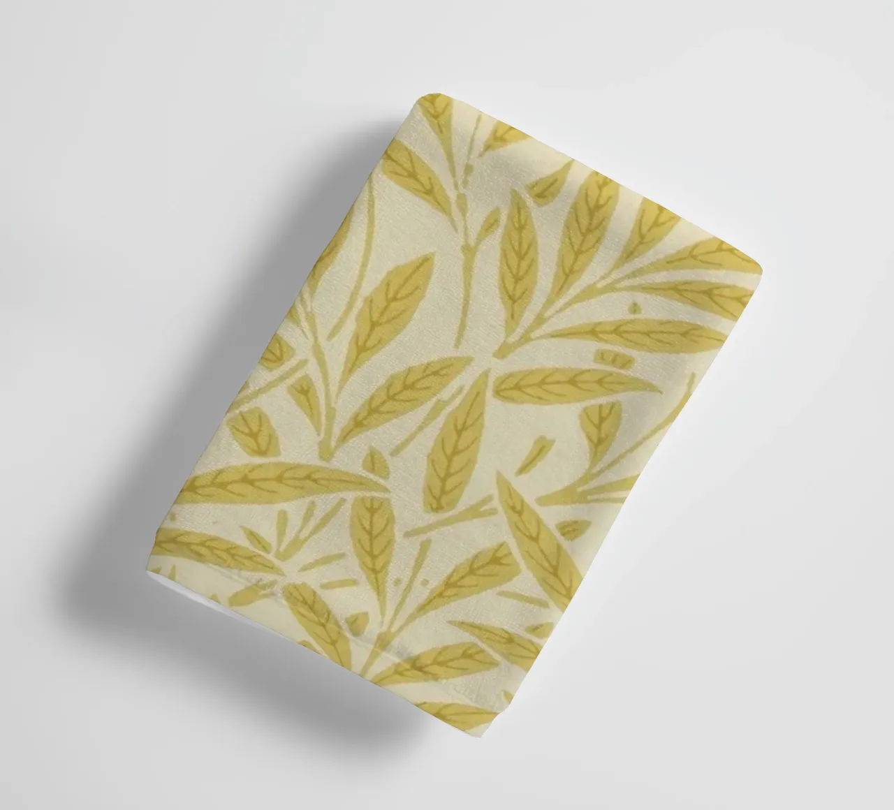 Morris - Branches de saule, jaune serviette de bain de William Store