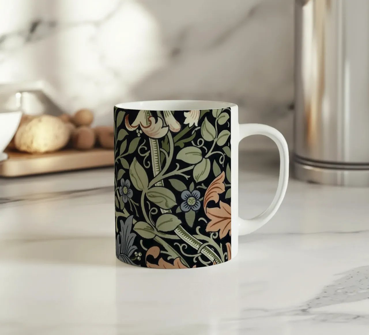 William Morris - compton floral tazza in ceramica da William Store