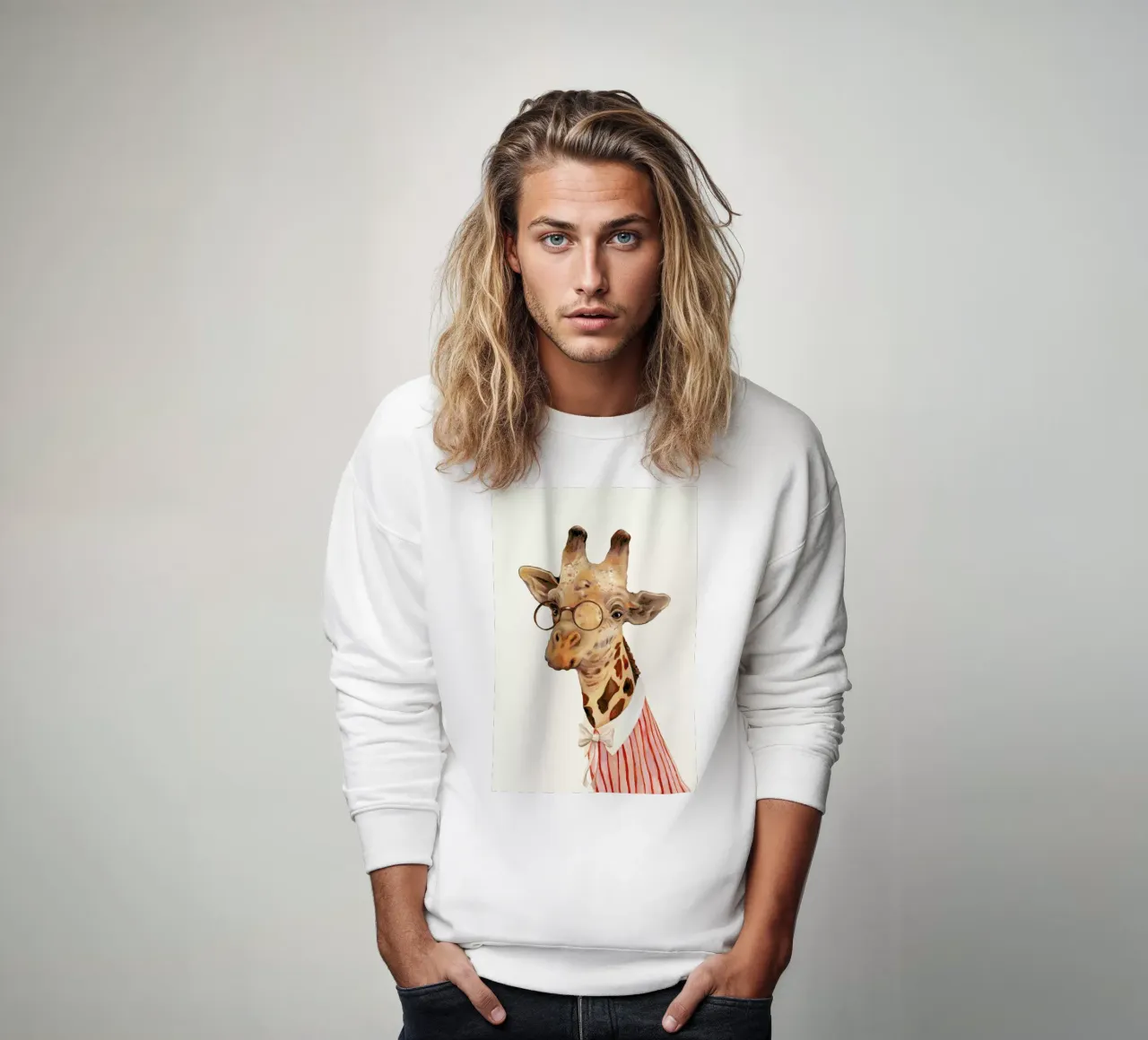 Ms Giraffe felpa da Animal Crew