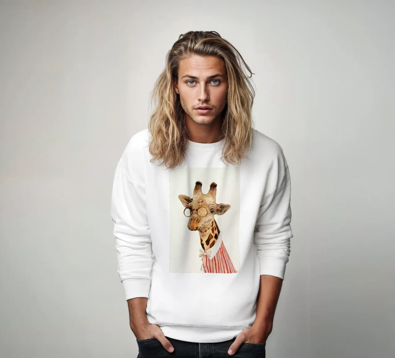 Ms Giraffe Sweatshirt von Animal Crew