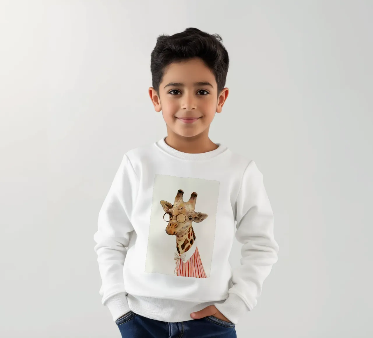Ms Giraffe felpa bambino da Animal Crew