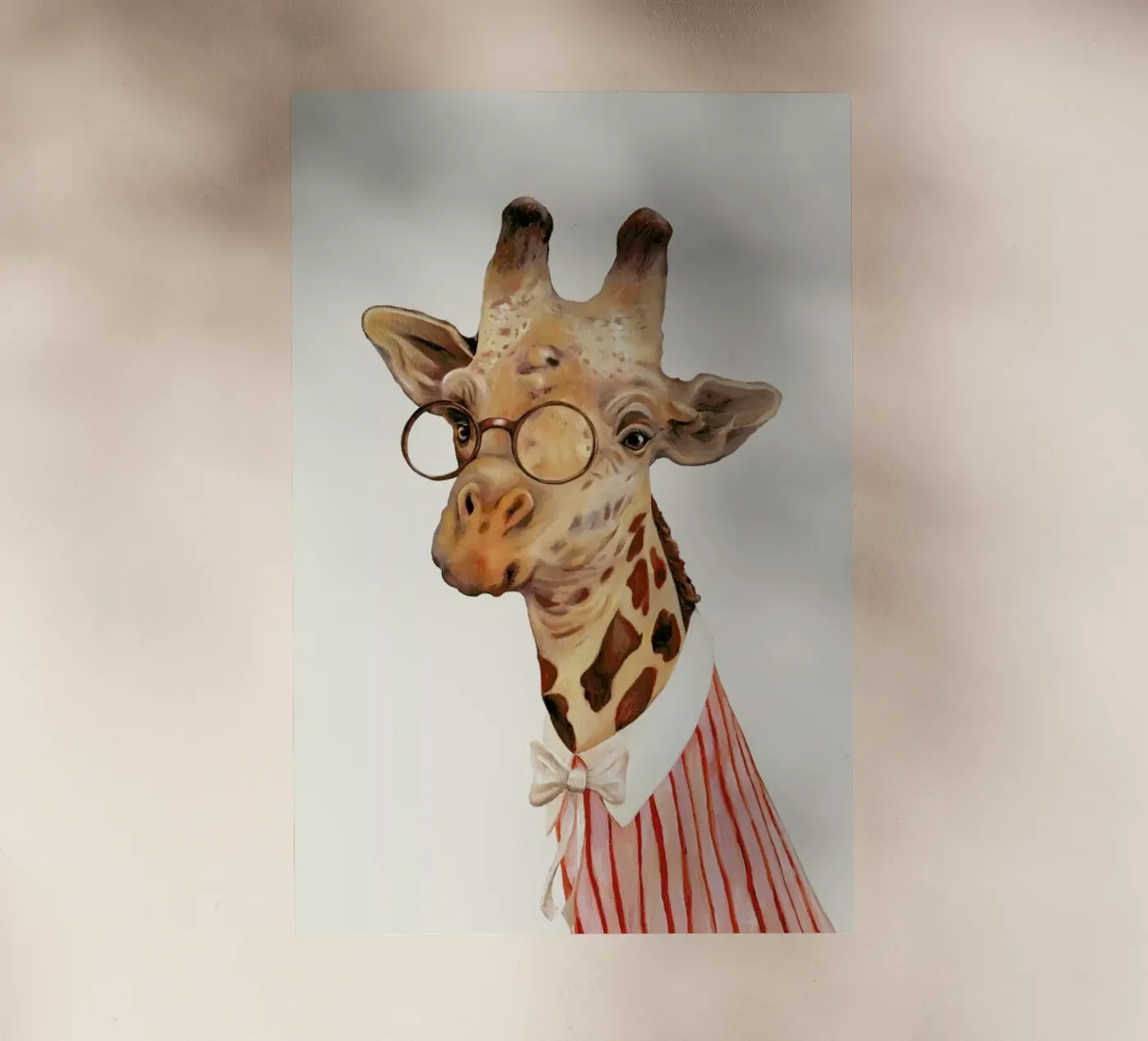 Ms Giraffe pellicola backlit da Animal Crew