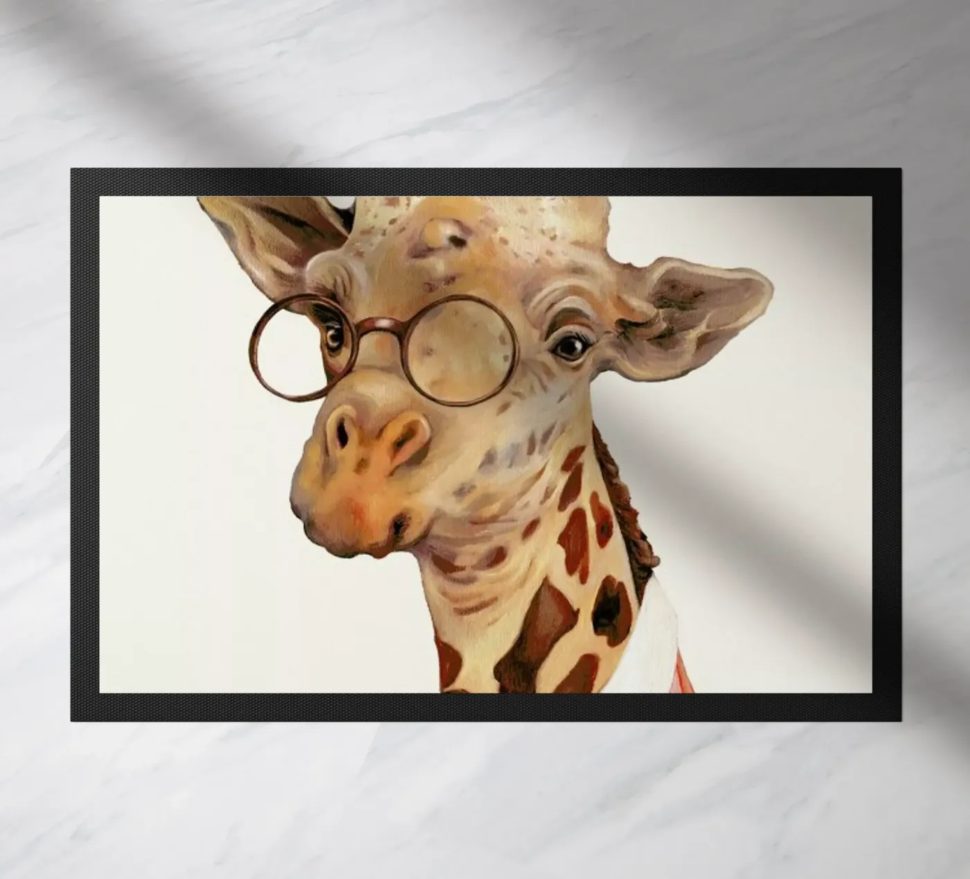 Ms Giraffe Fußmatte von Animal Crew