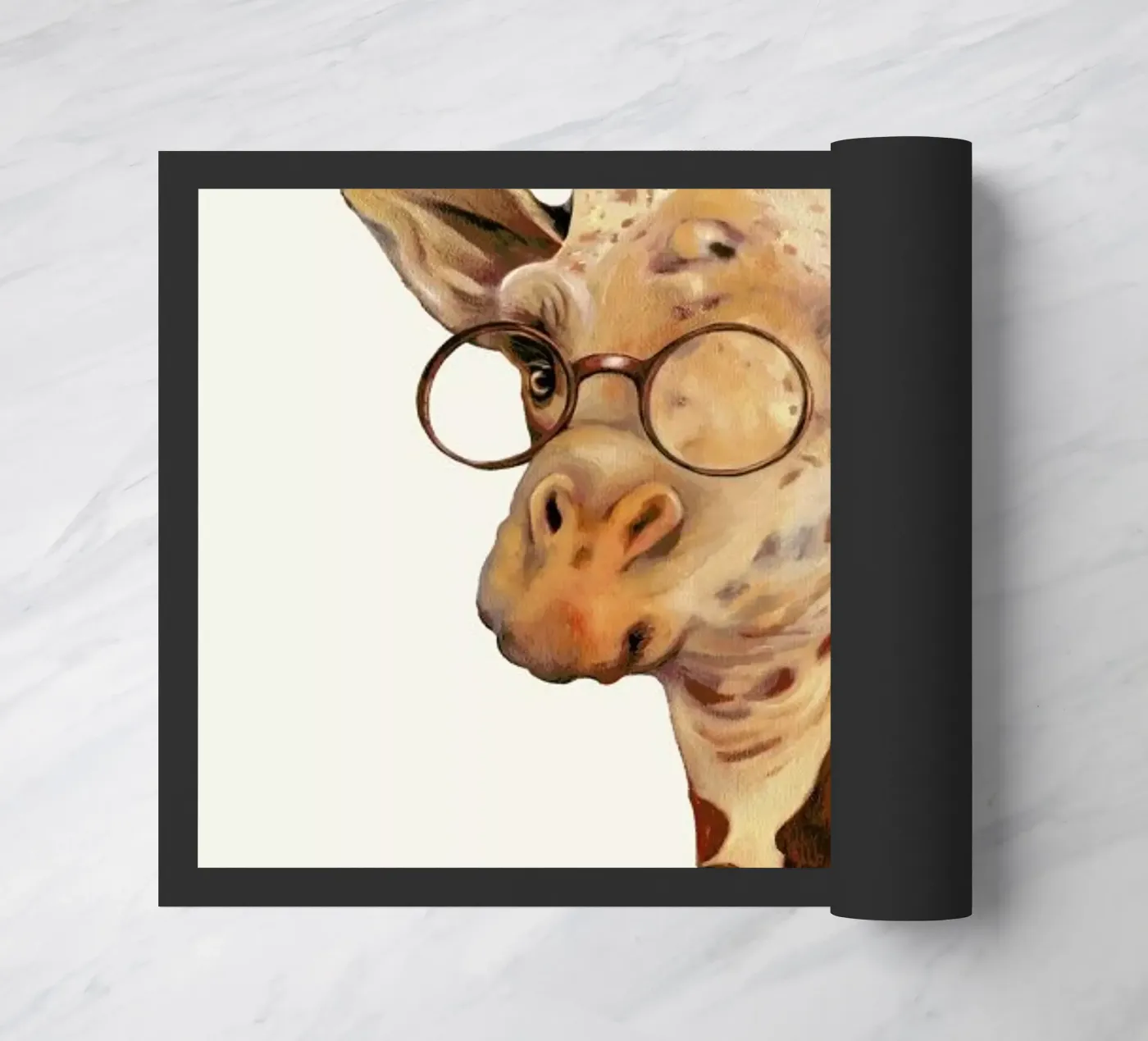 Ms Giraffe Fußmatte von Animal Crew