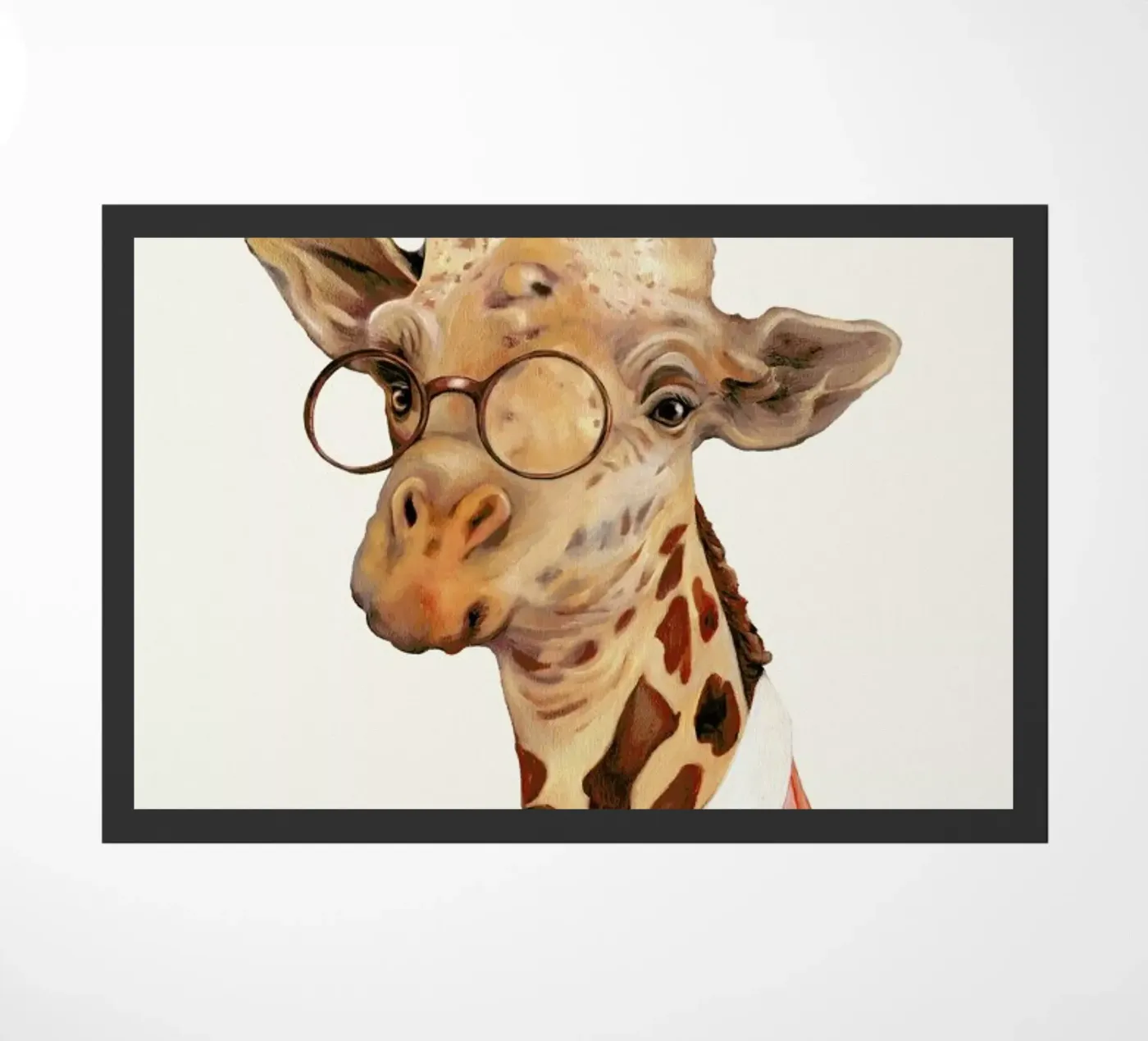 Ms Giraffe Fußmatte von Animal Crew