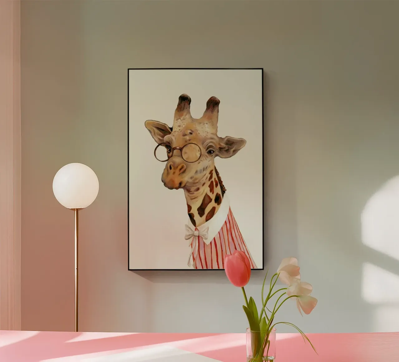Ms Giraffe plexiglass da Animal Crew