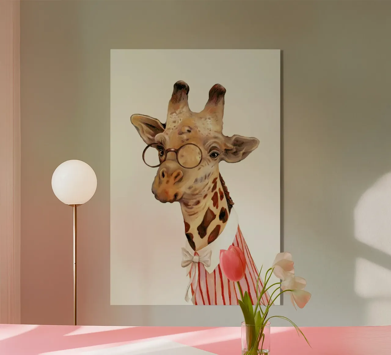 Ms Giraffe plexiglass da Animal Crew