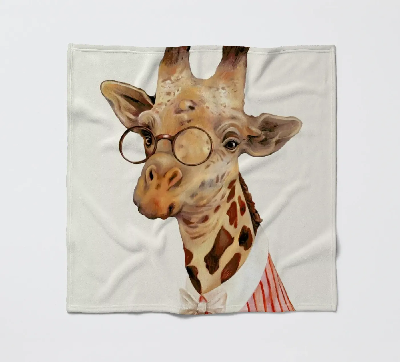 Ms Giraffe fleece blanket by Animal Crew
