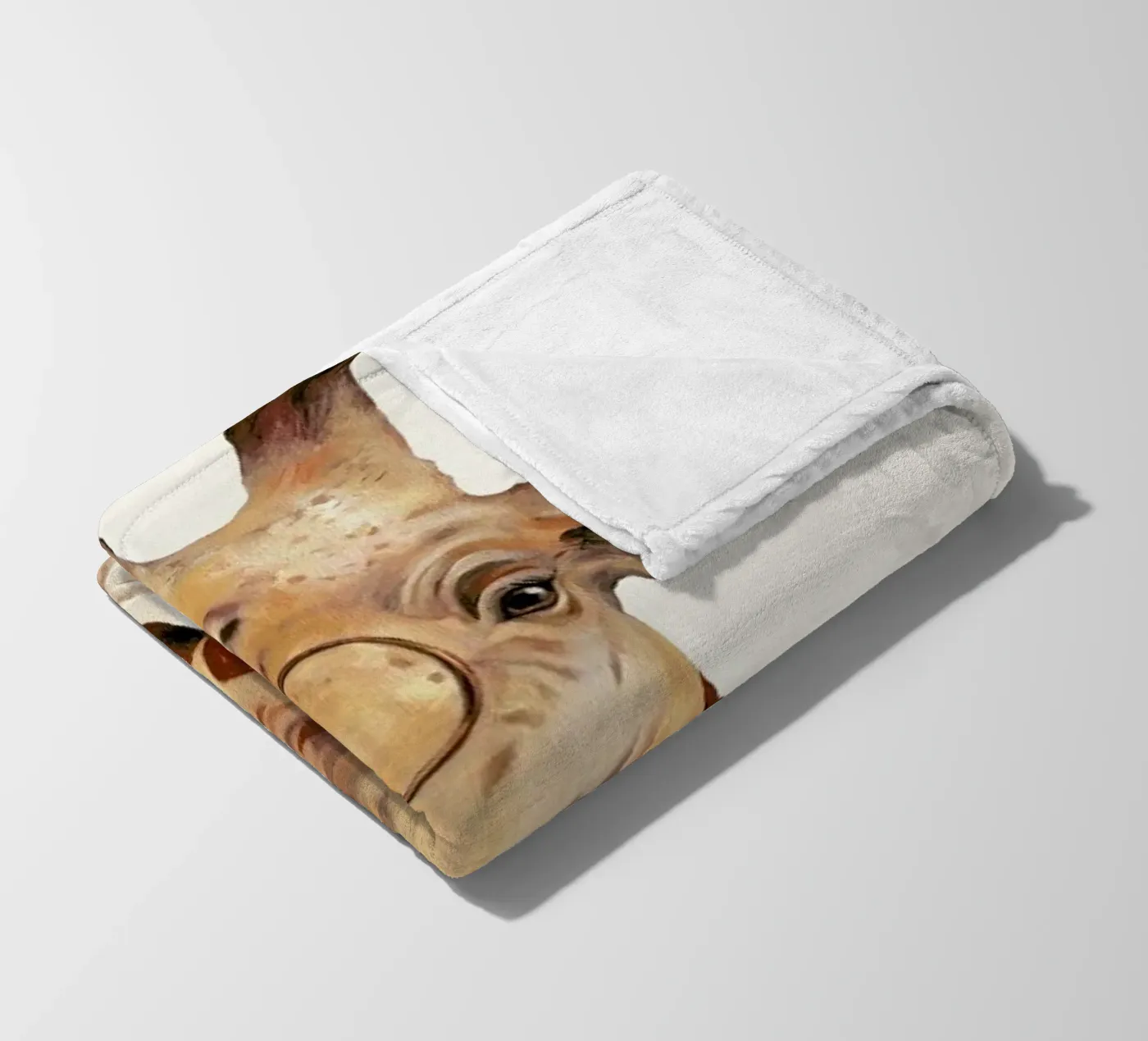 Ms Giraffe fleece blanket by Animal Crew