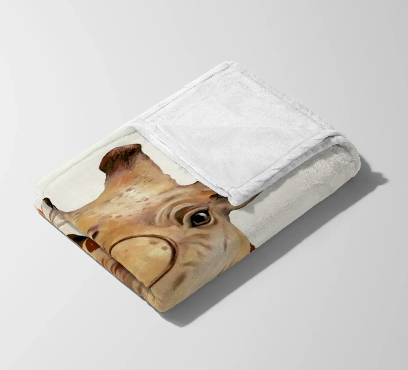 Ms Giraffe fleece blanket by Animal Crew