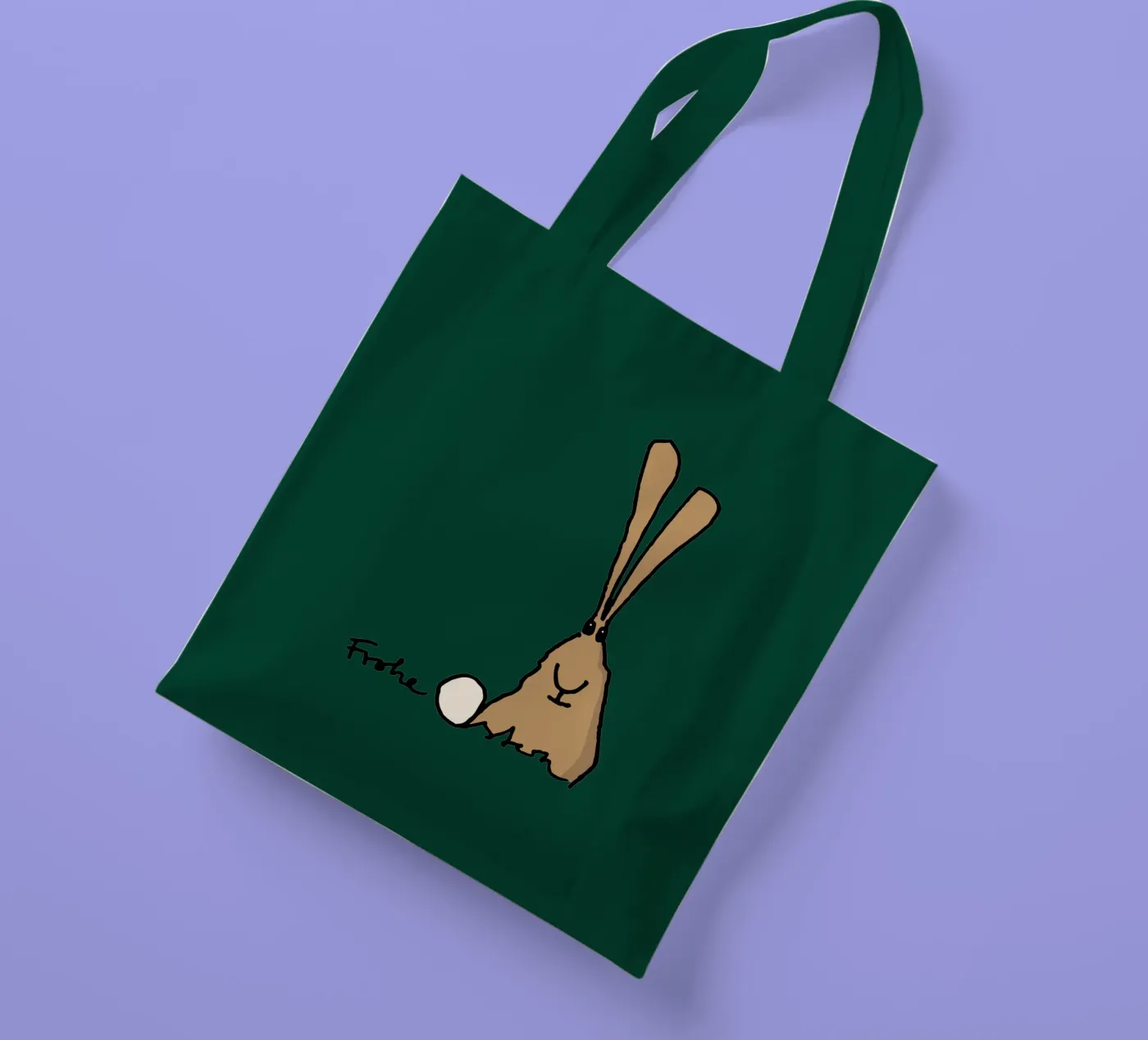 Happy Easter tote bag by Face & Content