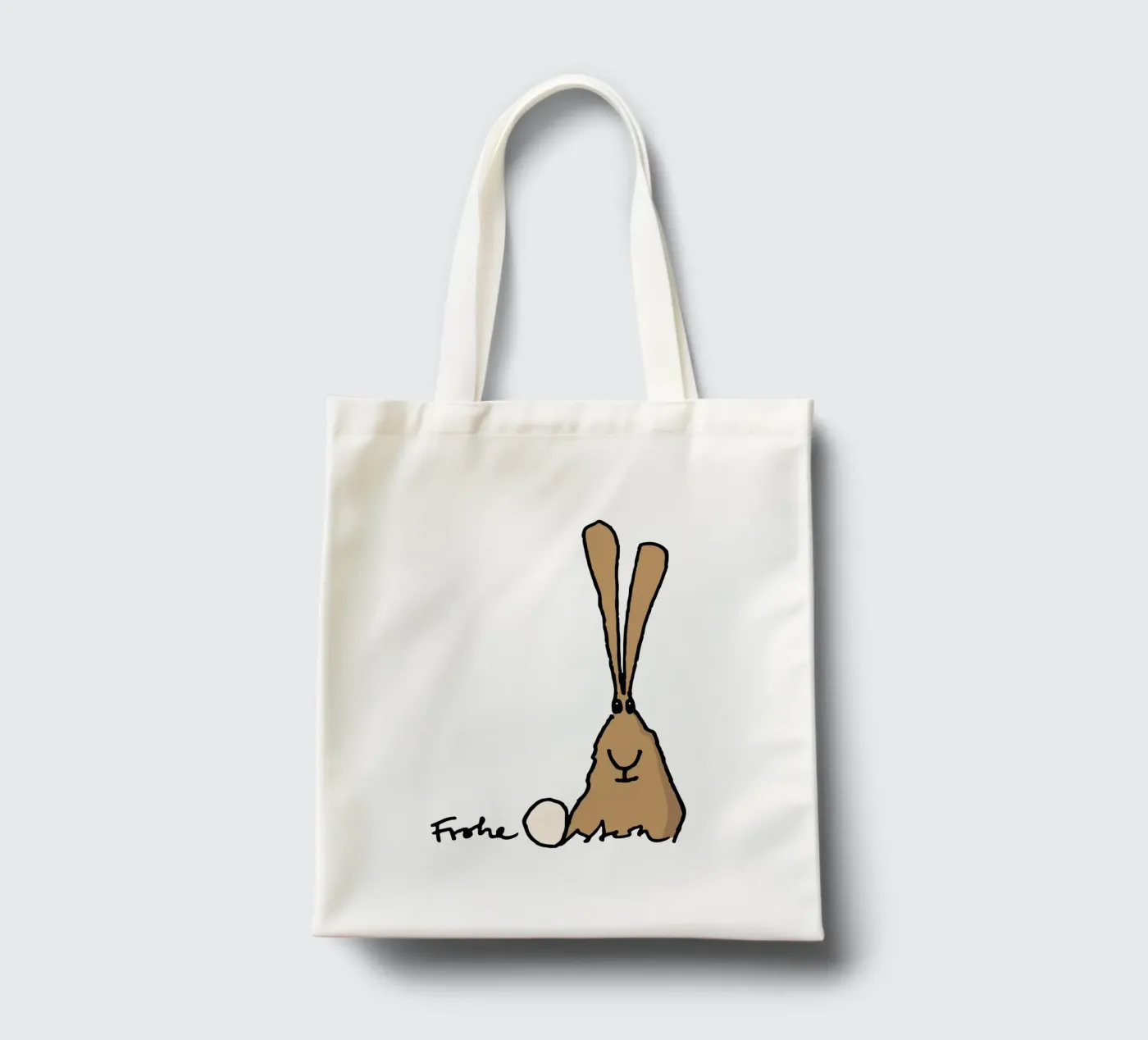 Happy Easter tote bag by Face & Content