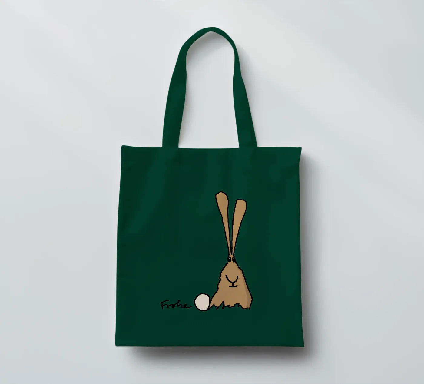 Happy Easter tote bag by Face & Content