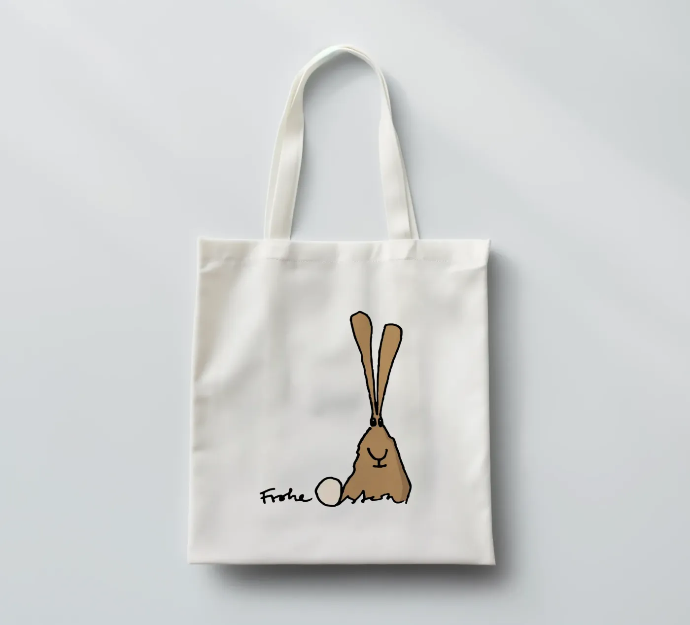 Happy Easter tote bag by Face & Content